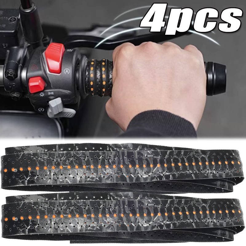 Bike Handlebar Tape - Cinta antideslizante para motocicleta, correa suave