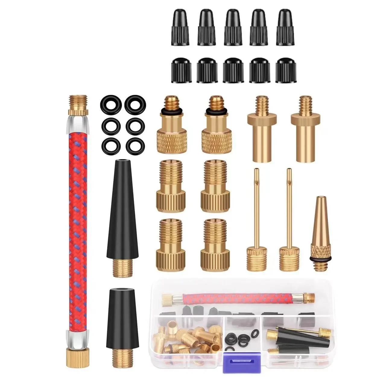 Bike Tube Repair Kit - Kit de Inflado de Neumáticos de