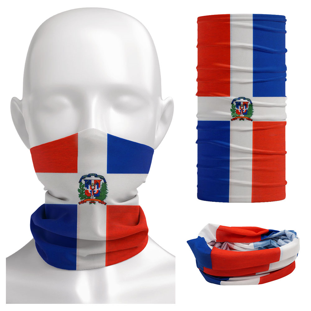 Cycle Gear - Bandana con bandera nacional de Dominica