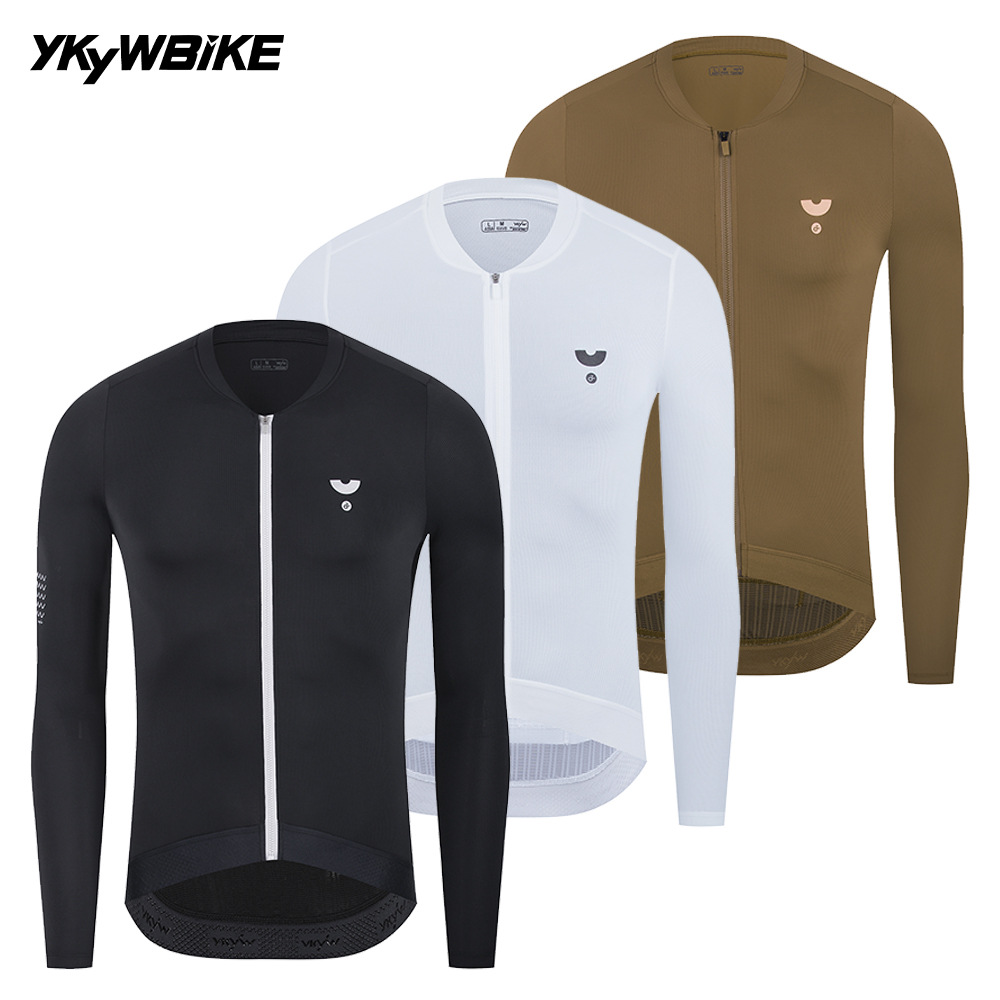Ykyw Cycling Gear - YKYW-camisetas ajustadas de manga larga para