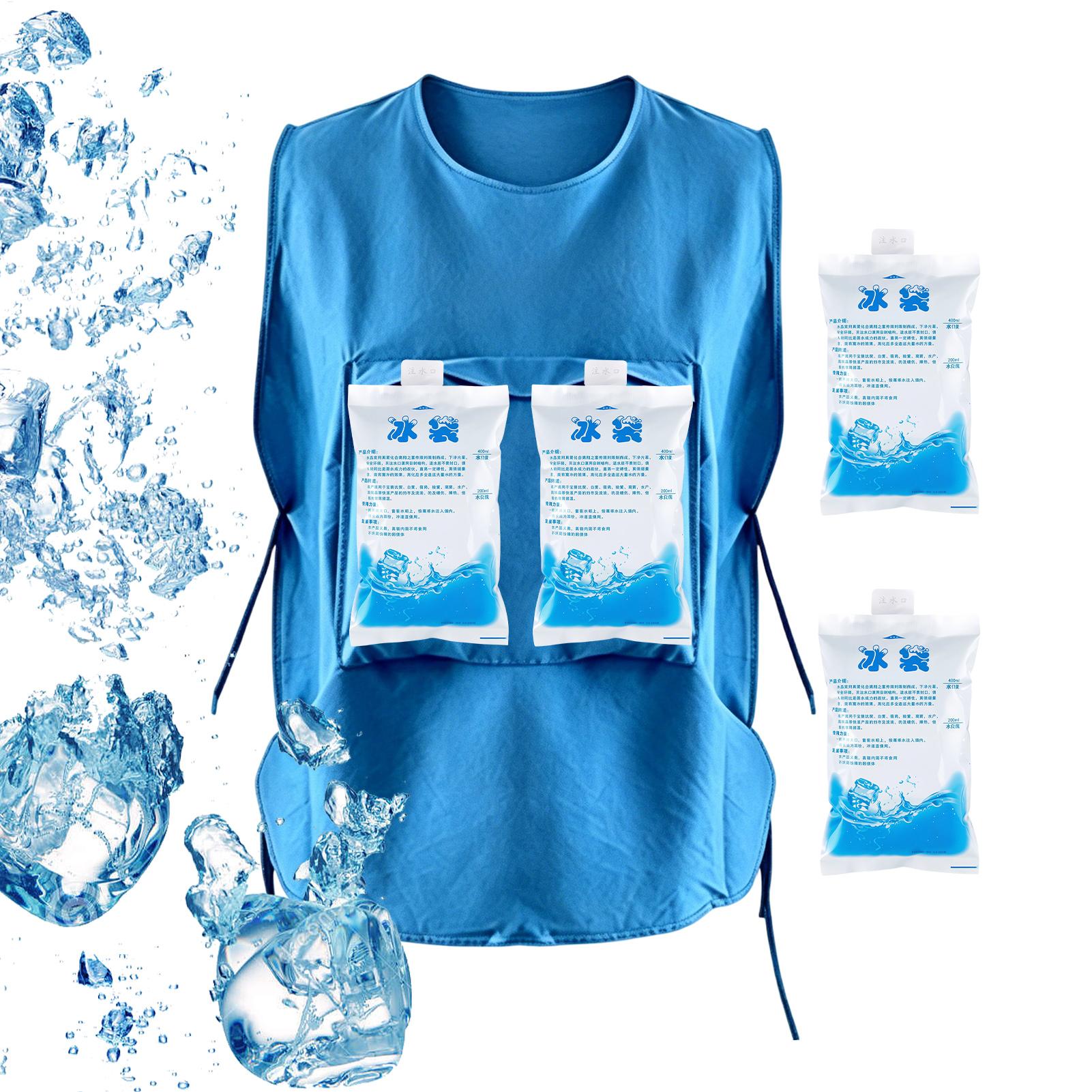 Cycling Gear Jacket - Chaleco Refrigerante con 4 Bolsas de