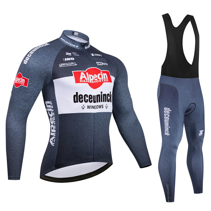 Cycling Bib Shorts - Alpecin Team-Camiseta de Ciclismo para Hombre,