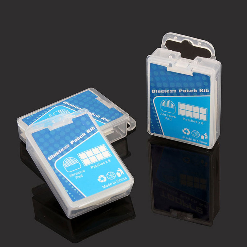 Bike Tube Repair Kit - 1 Juego de Parches Transparentes Autoadhesivos