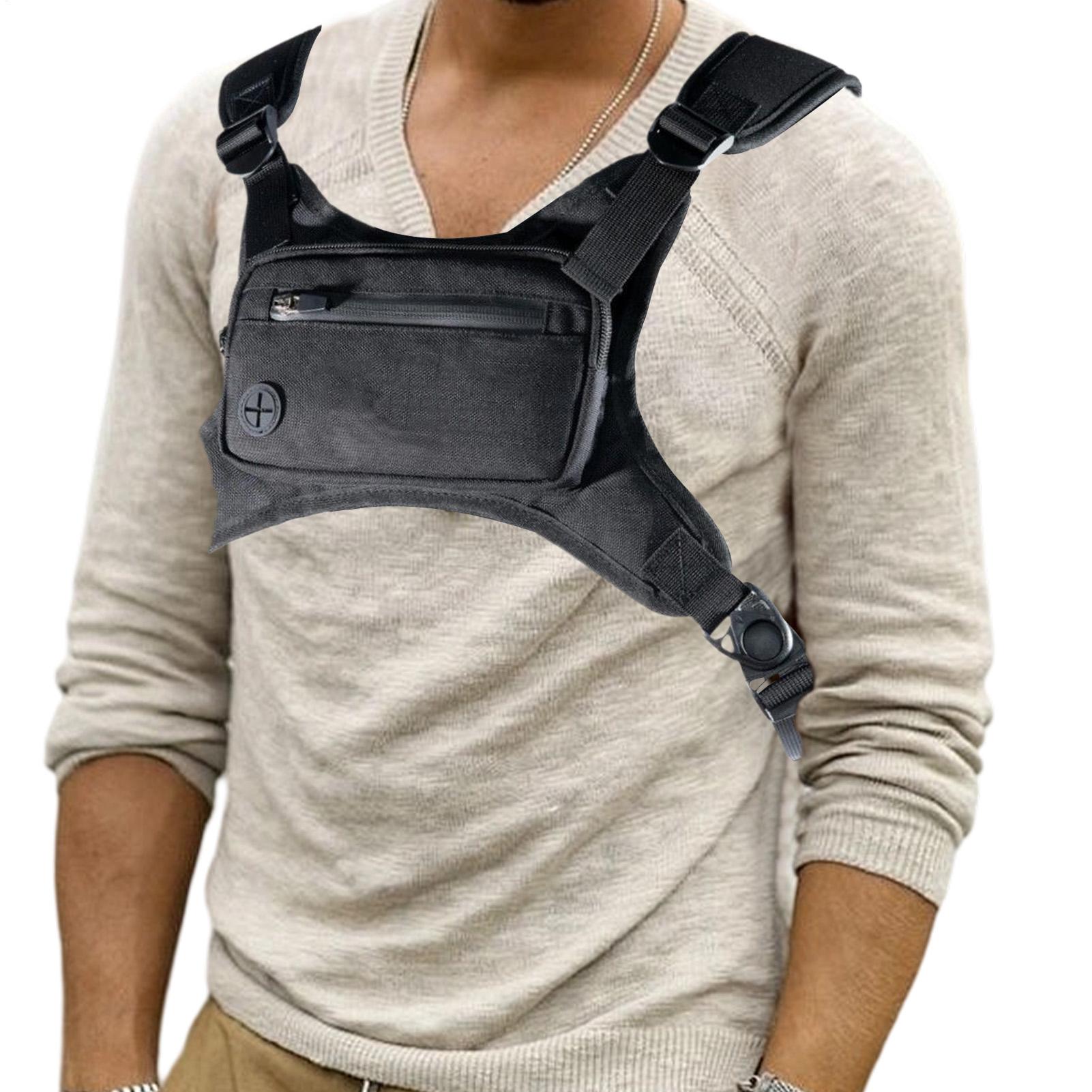 Cycling Gear Holder - Paquete de pecho para correr, paquete