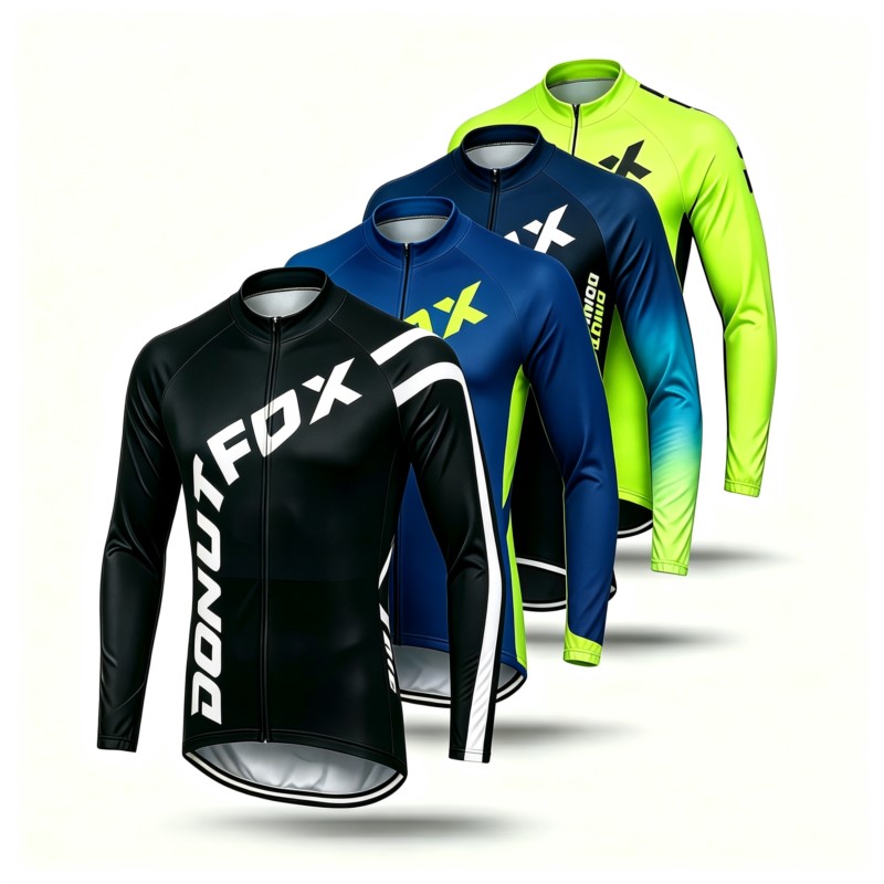 Cycling Bib Shorts - Camiseta de manga larga para hombre