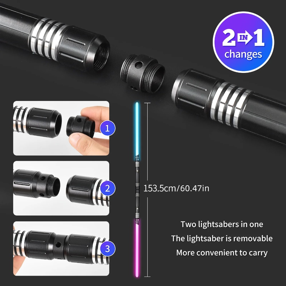 Sable de Luz LED QQ-Color de A - Cycling Quads reseña y precio
