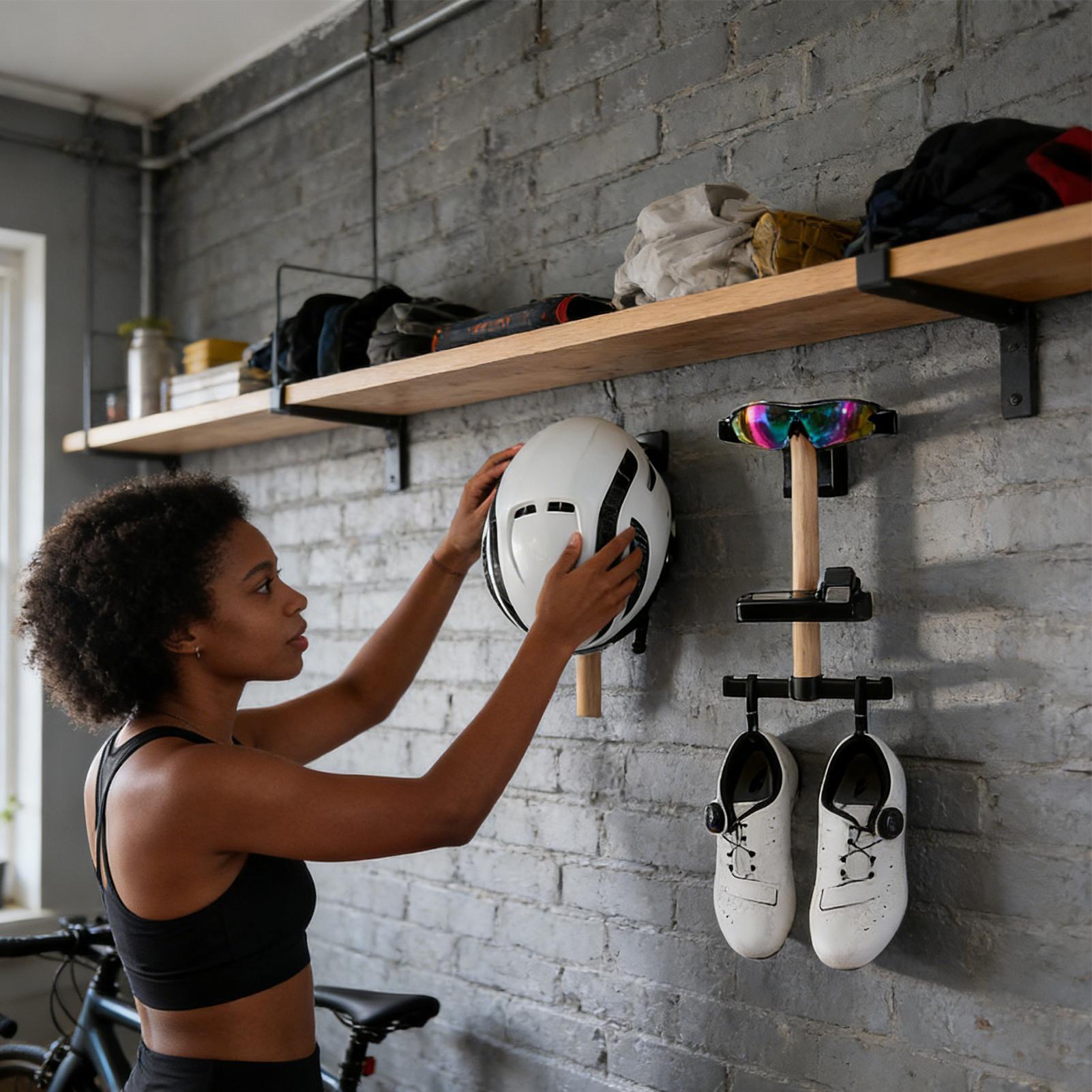 Soporte de Pared para Biciclet - Cycling Gear Holder reseña y precio