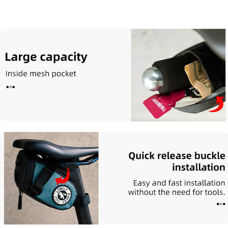 Bolsa de asiento de ciclismo U - Cycling Gear Organizer reseña y precio