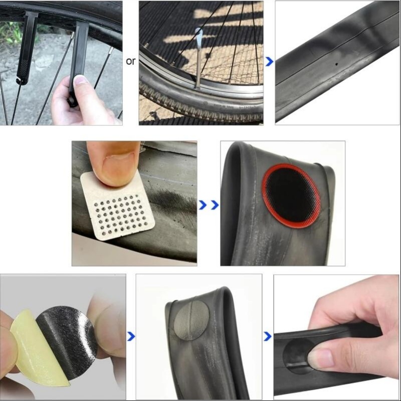Kit de reparación de neumático - Bike Tube Repair Kit reseña y precio