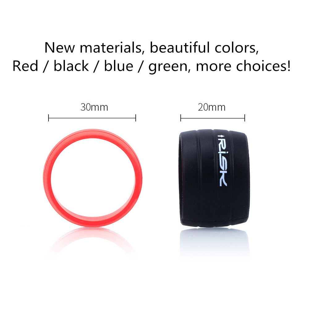 RISK 2 piezas de cinta de sili - Bike Handlebar Tape reseña y precio