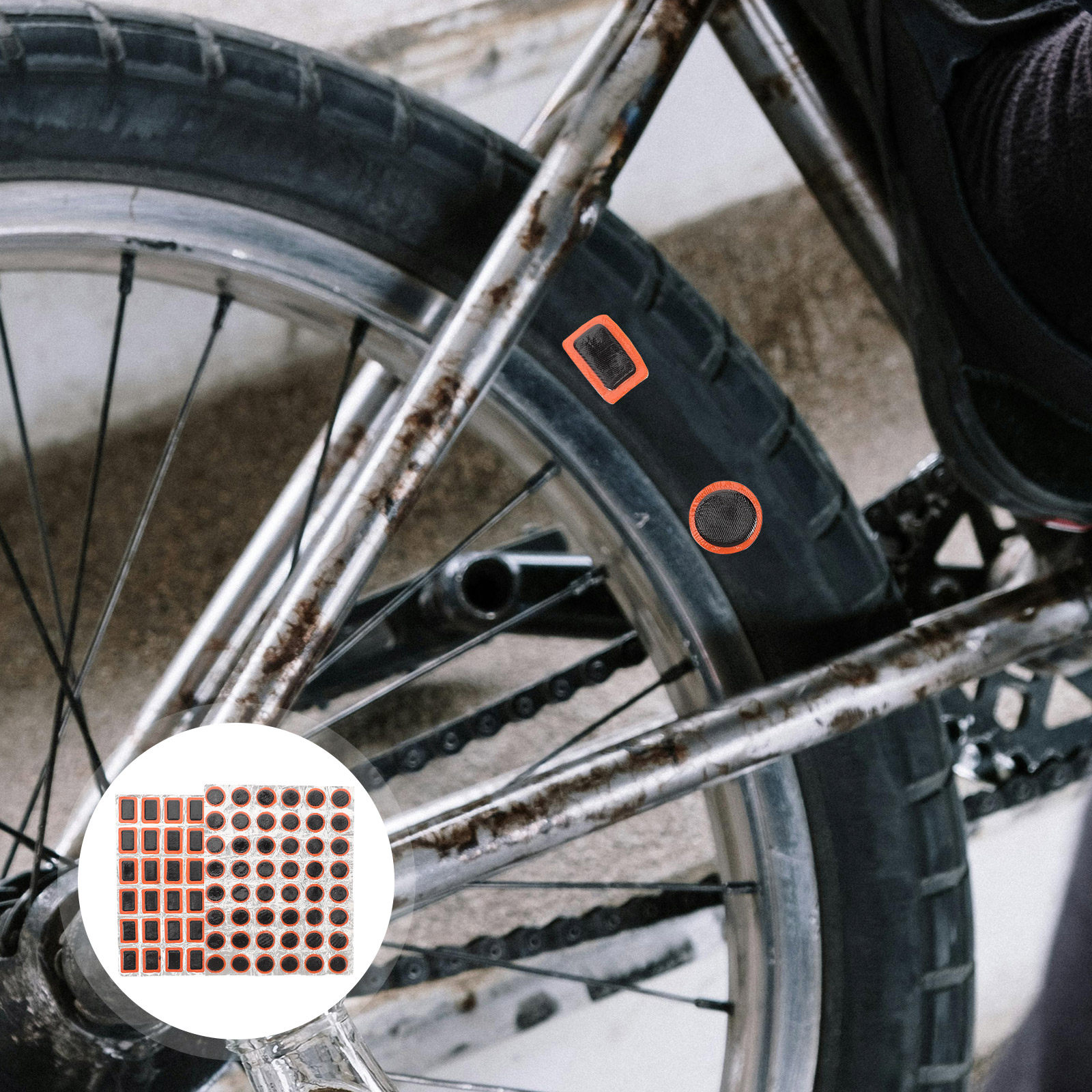 2 parches para reparación de n - Bike Tube Repair Kit reseña y precio