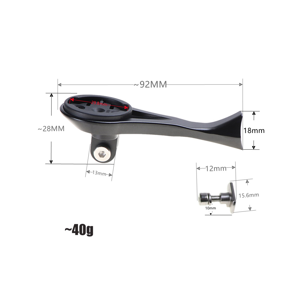 Soporte de código de aluminio  - Cycling Gear Holder reseña y precio