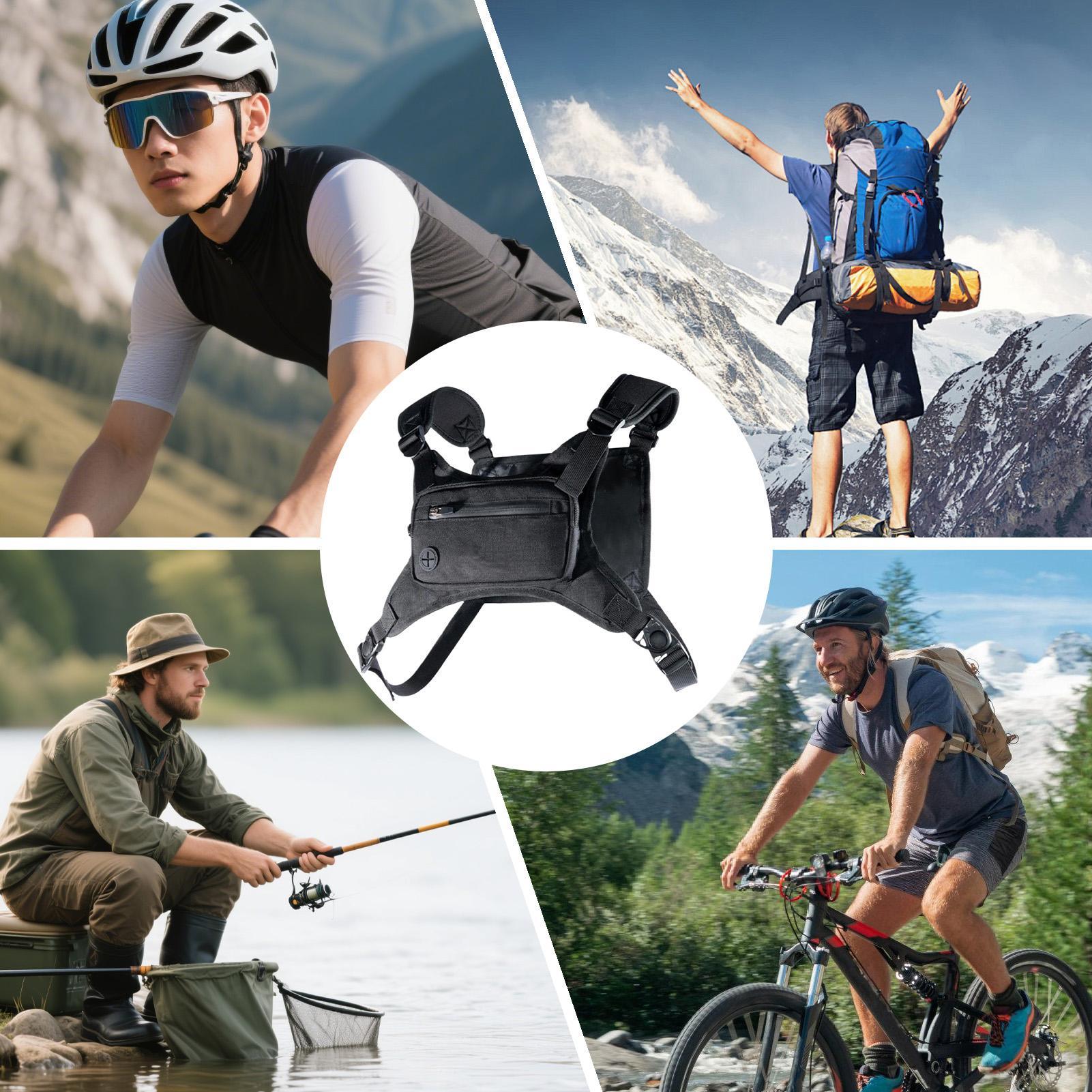 Paquete de pecho para correr,  - Cycling Gear Holder reseña y precio