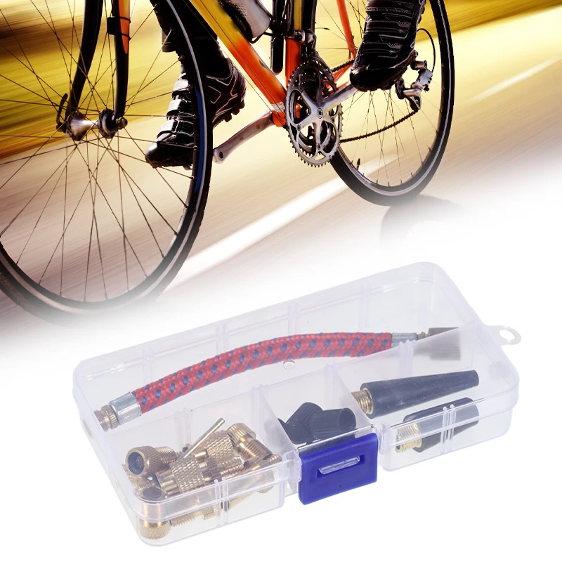 Kit de inflado de neumáticos d - Bike Tube Repair Kit reseña y precio
