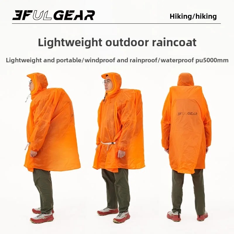 Poncho Impermeable Ultraligero - Cycling Gear Jacket reseña y precio