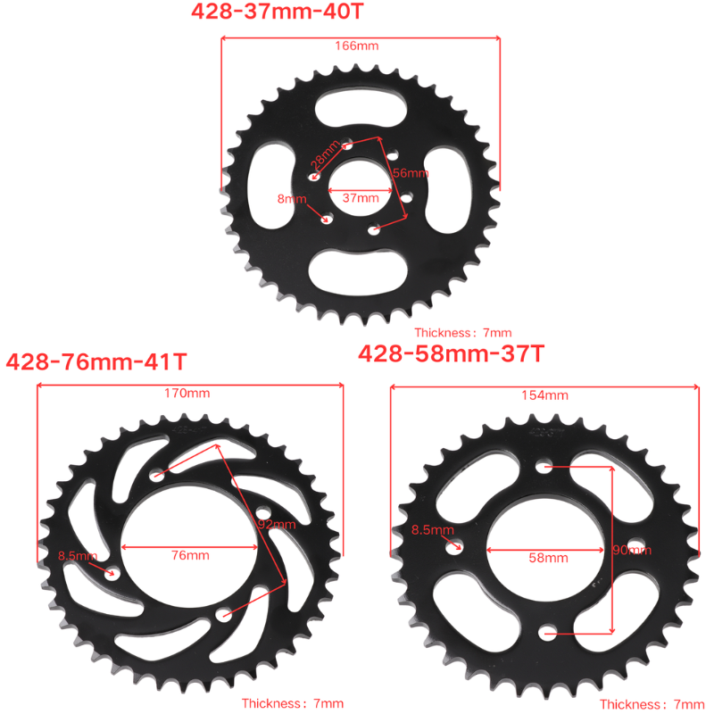 Piñón Trasero de Motocicleta 4 - Cycling Quads reseña y precio