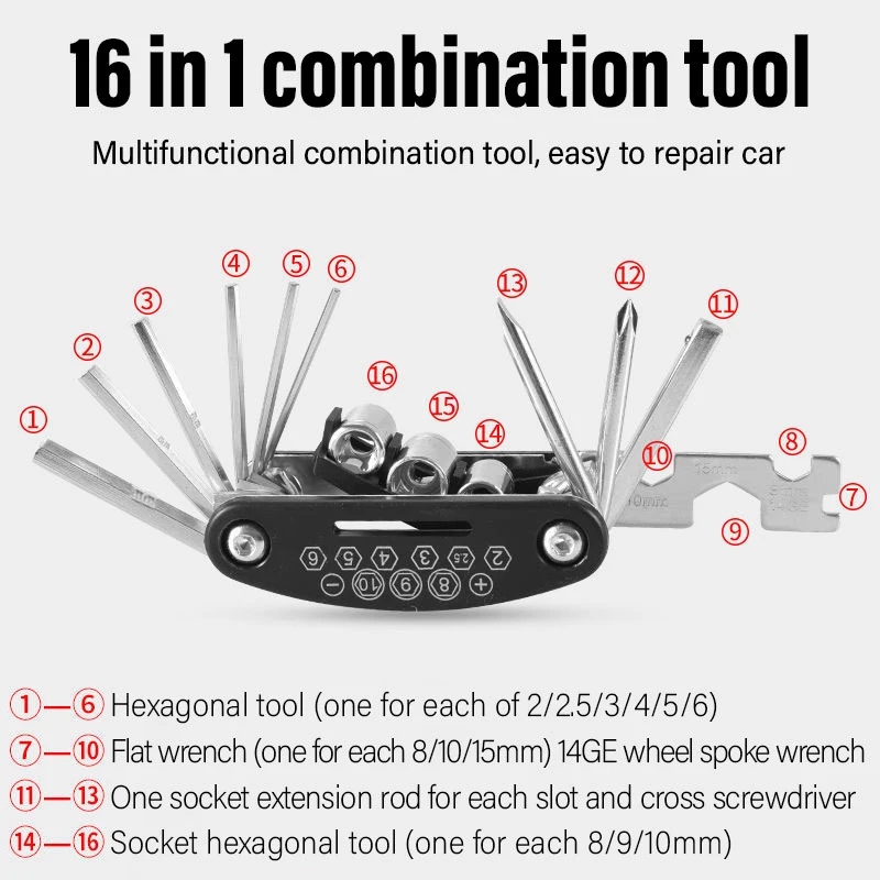 Kit de Reparación de Bicicleta - Bike Tube Repair Kit reseña y precio
