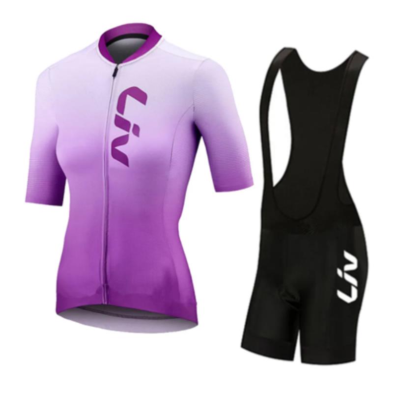 LIV-Conjunto de pantalones cor - Cycling Bib Shorts reseña y precio